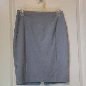 Pencil Skirt Gray Size 2 from EXPRESS Women's Lined